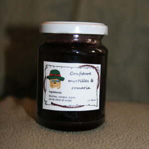 Confiture - Myrtilles & romarin